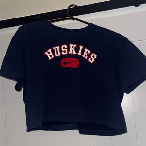 Nike Navy Blue UCONN Huskies Short Sleeve Tee